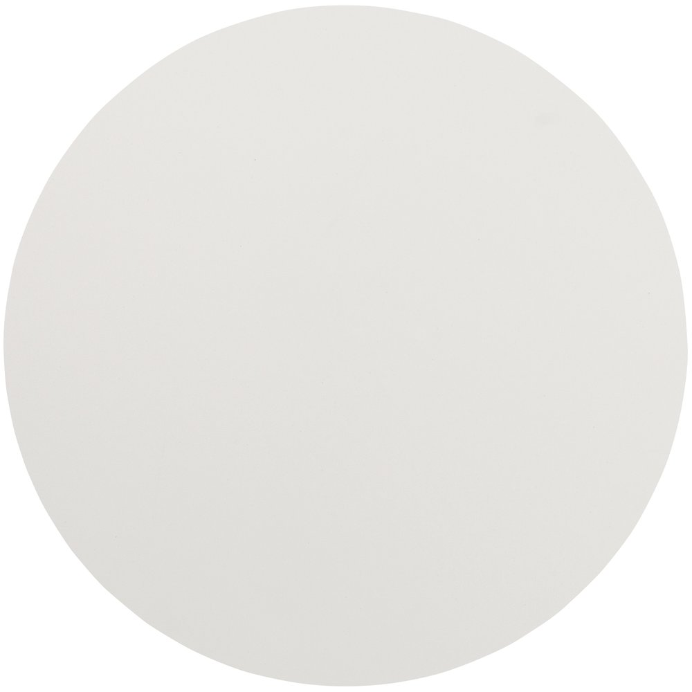4-Foot Round Granite White Plastic Folding Table. Picture 3
