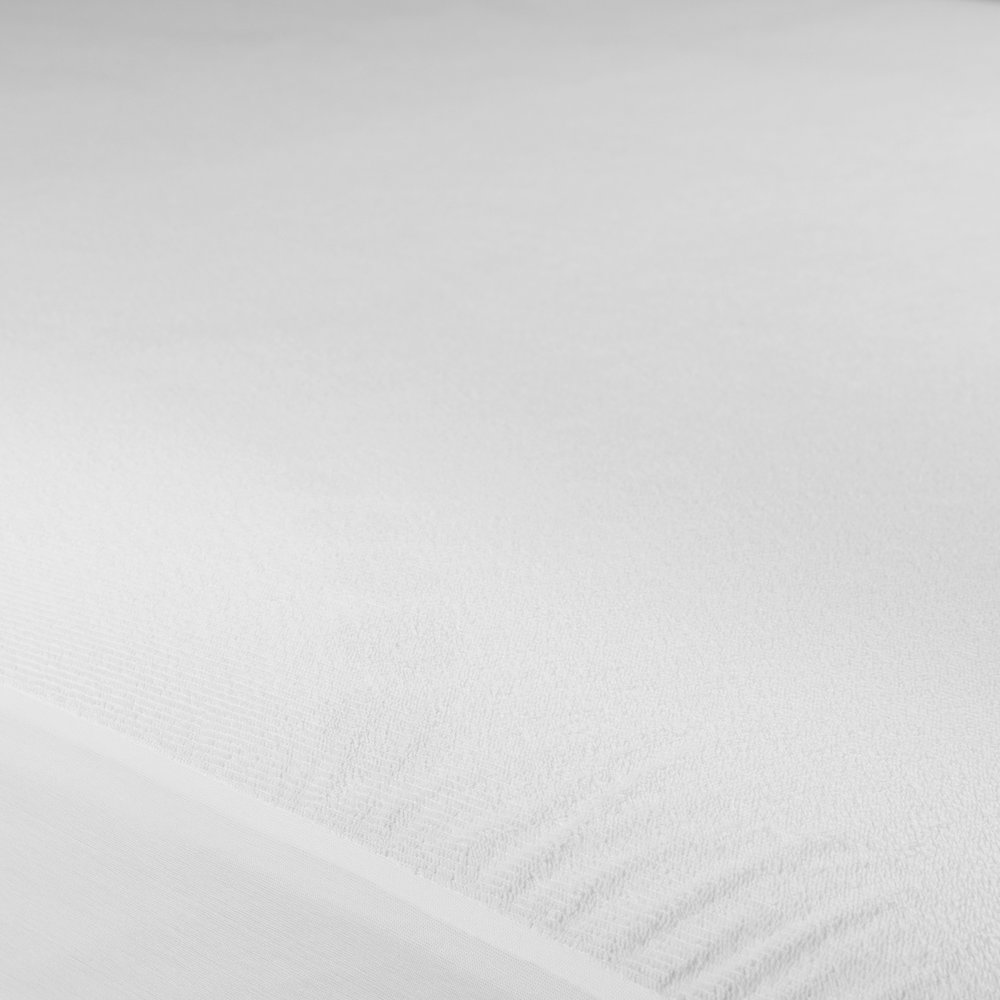 Vinyl Free Mattress Protector - Breathable Fabric Surface, King. Picture 11