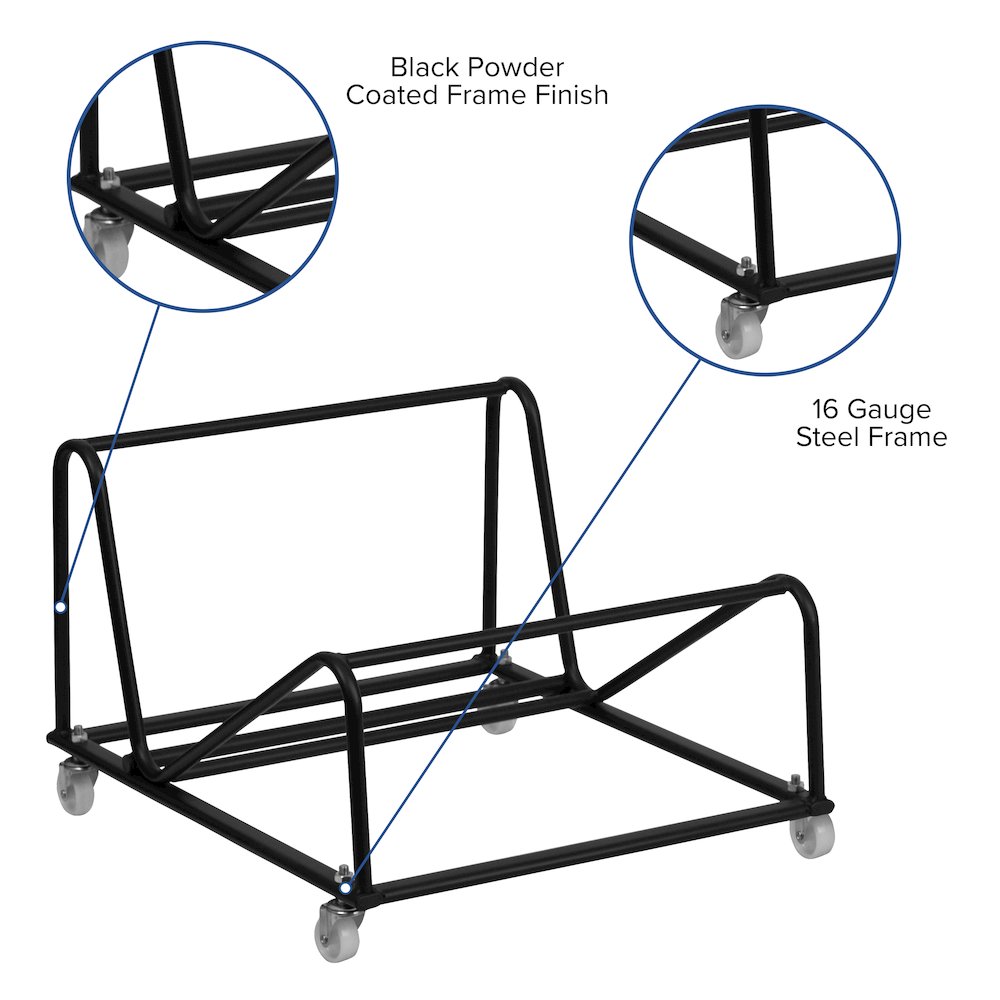Sled Base Stack Chair Dolly. Picture 5