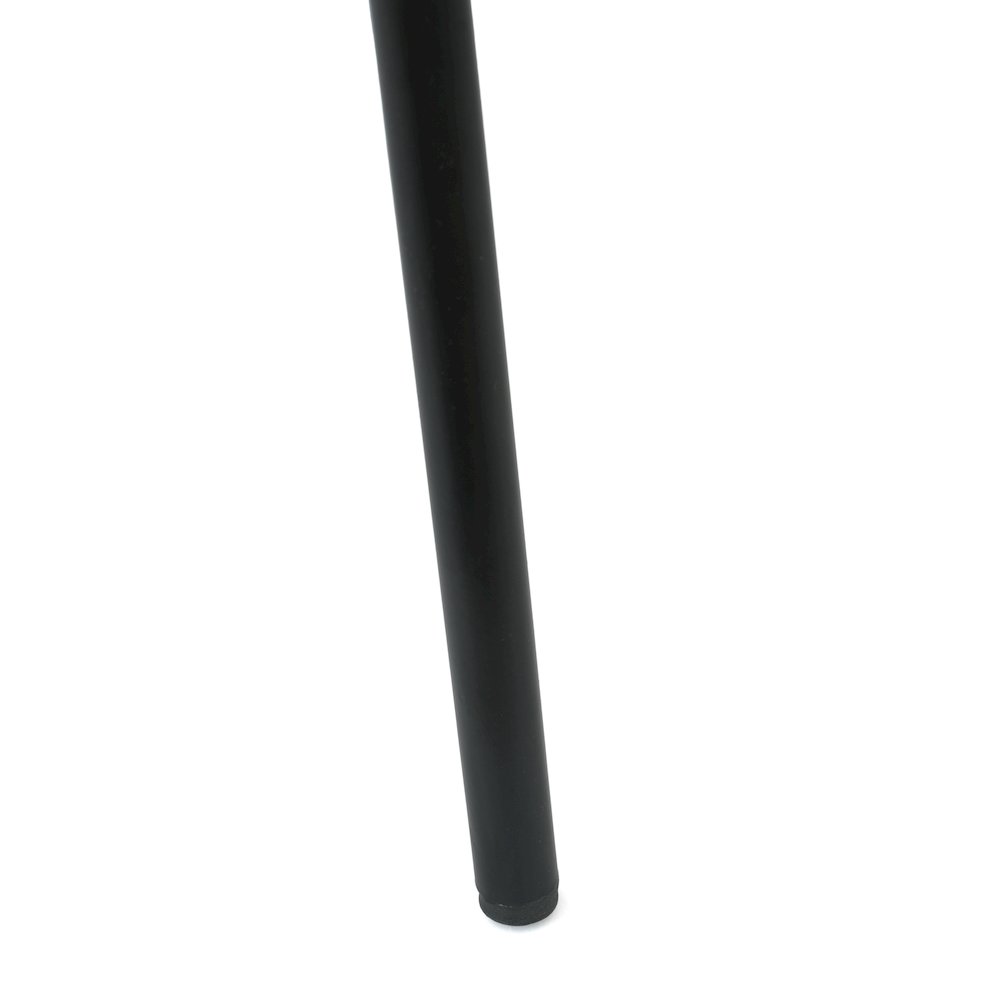 Black Stack Chair with Air-Vent Back, Non-Sled Base. Picture 7