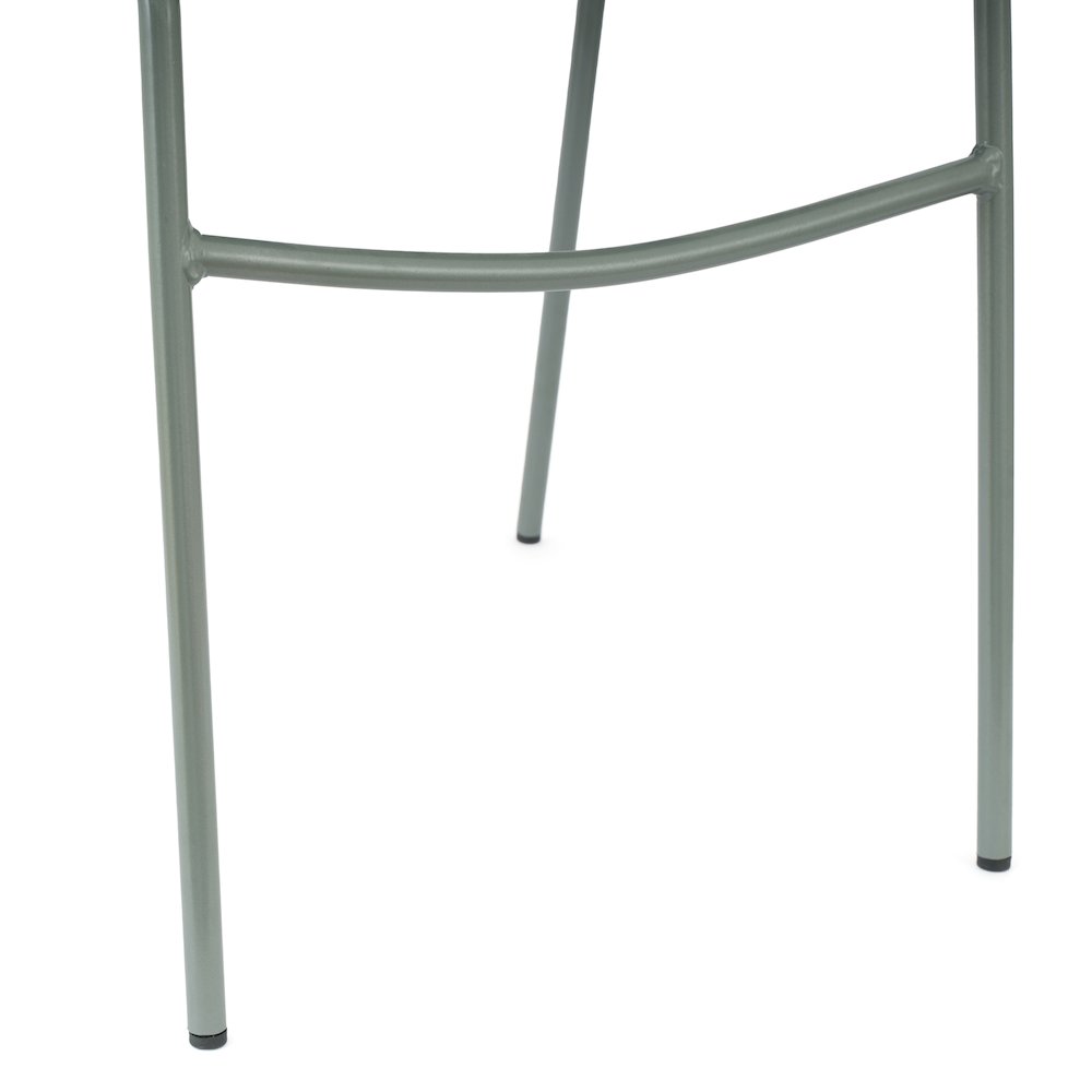 Navy Stack Chair with Air-Vent Back, Non-Sled Base. Picture 10