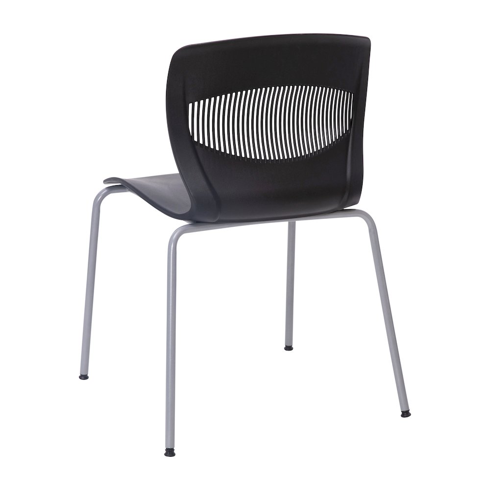 Modern Commercial Grade Stacking Chair with Lumbar Support. Picture 8