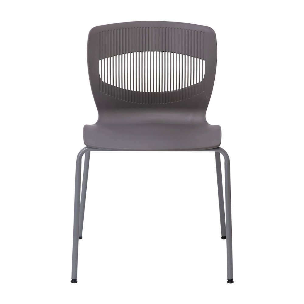 Modern Commercial Grade Stacking Chair with Lumbar Support. Picture 11