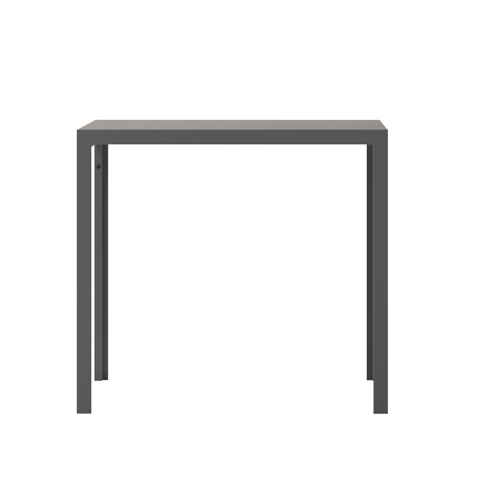 Modern Commercial Grade 55" x 31" Patio Dining Table. Picture 10