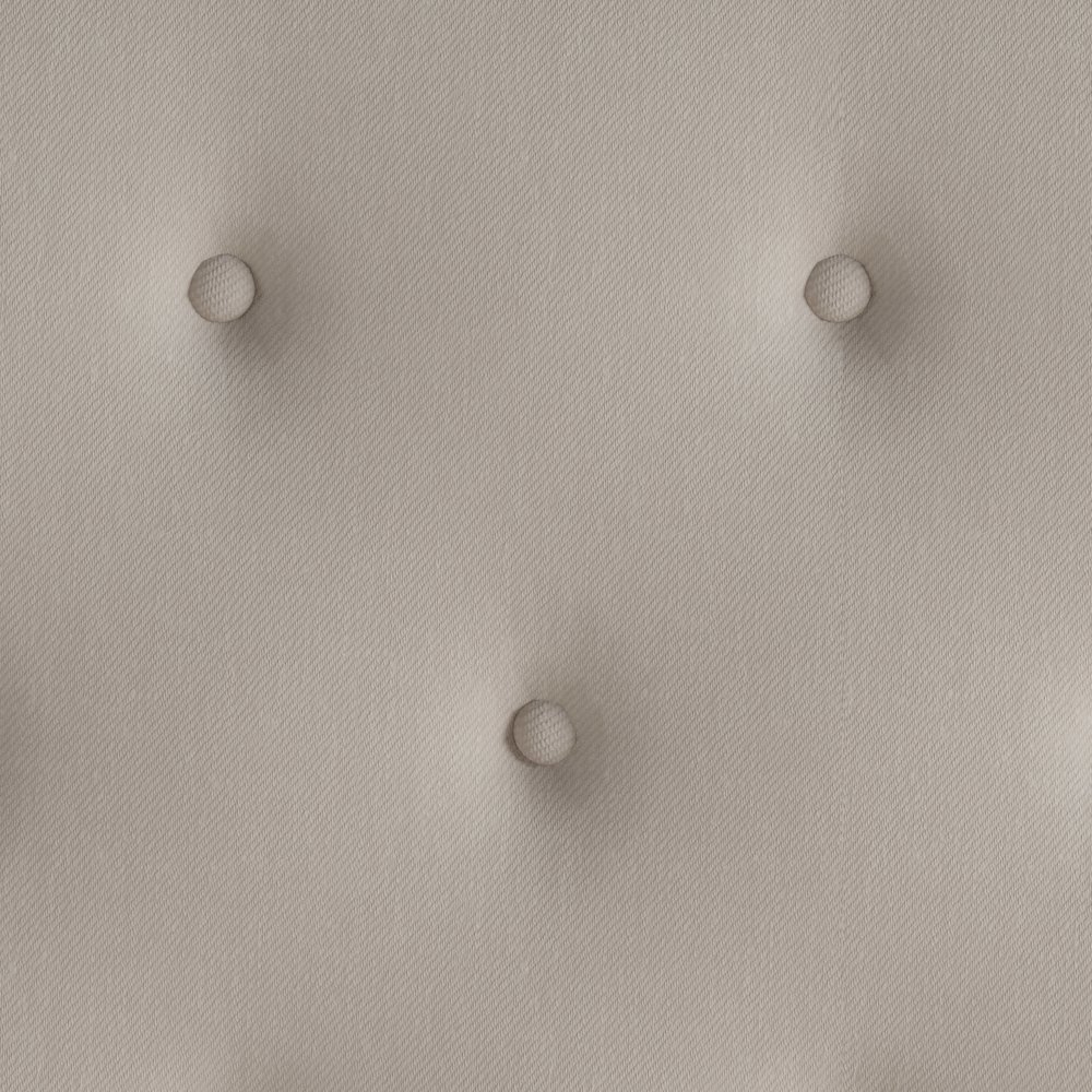 King Size Tufted Upholstered Platform Bed in Beige Fabric. Picture 10