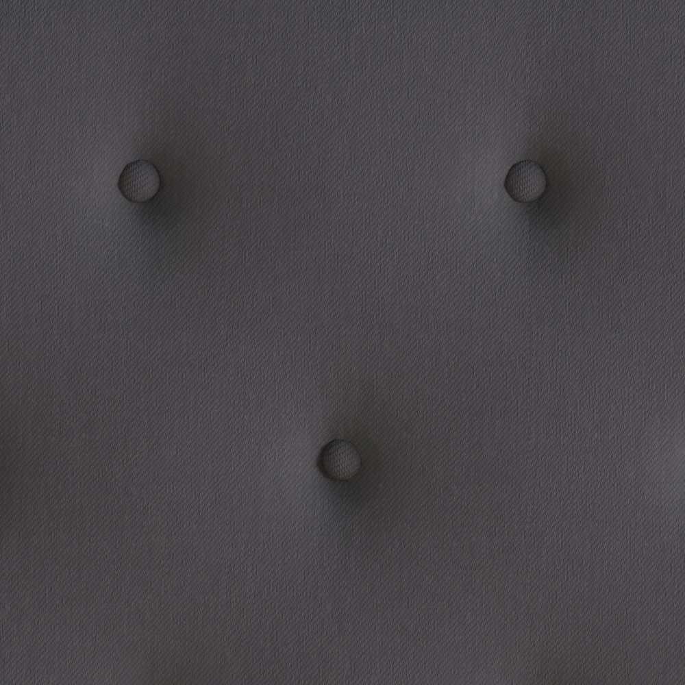 King Size Tufted Upholstered Platform Bed in Dark Gray Fabric. Picture 10