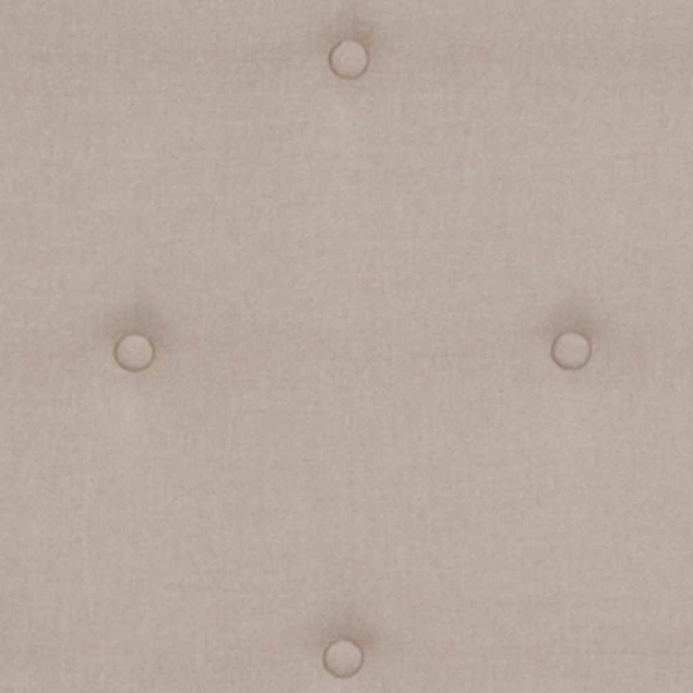 Full Size Platform Bed in Beige Fabric with Memory Foam Mattress. Picture 6
