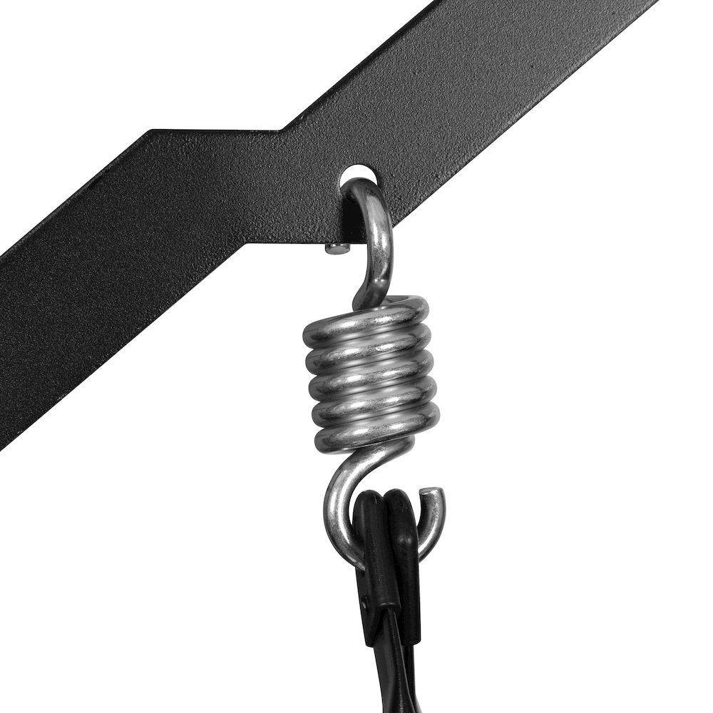 3-Seat Steel Converting Patio Swing Canopy Hammock with Cushions (Brown). Picture 12