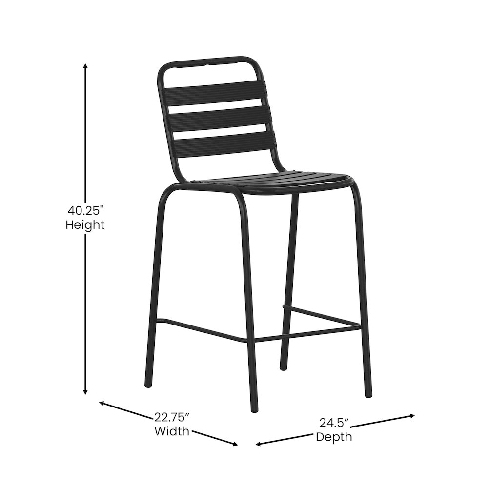 Contemporary Patio Stools for Indoor and Outdoor Use. Picture 5