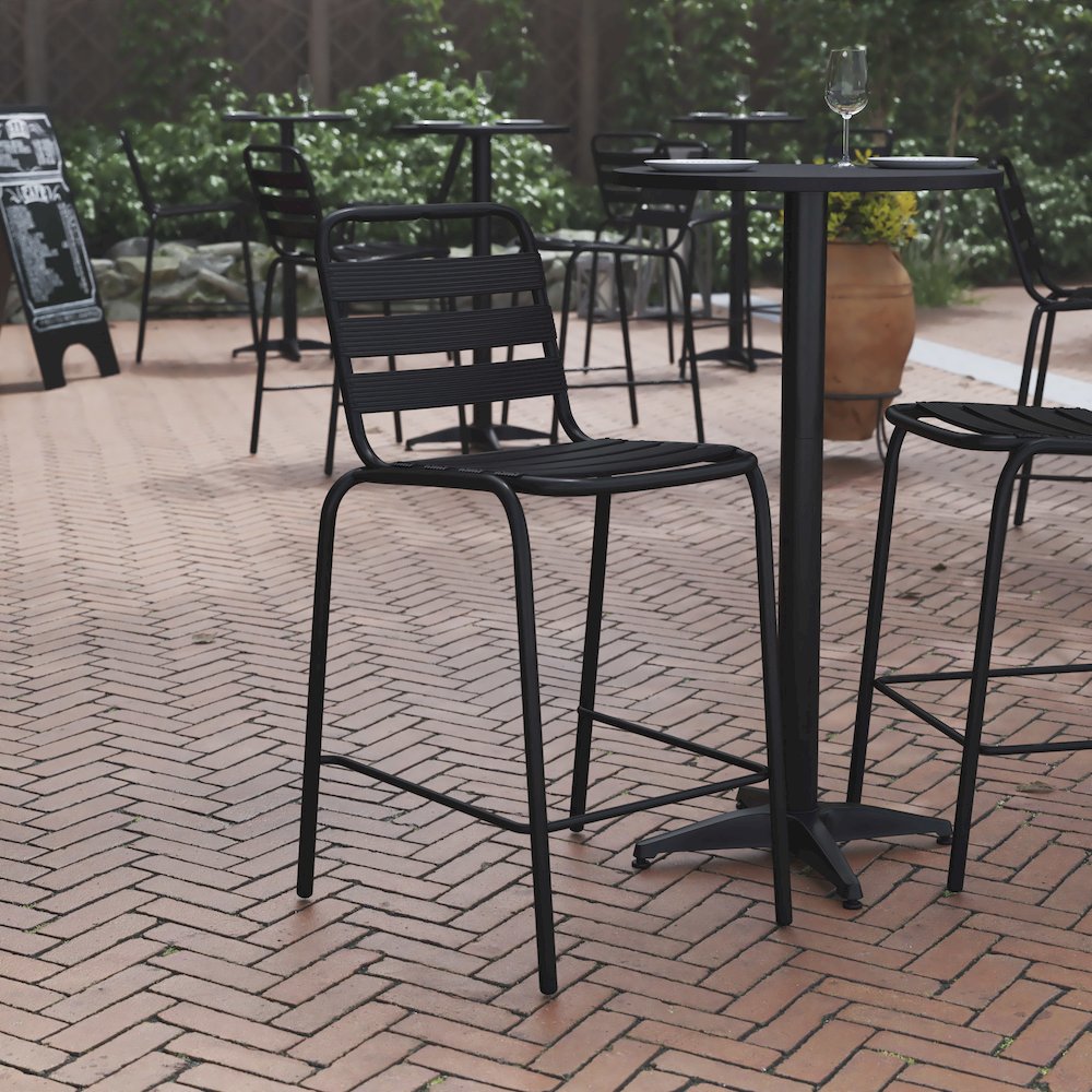 Contemporary Patio Stools for Indoor and Outdoor Use. Picture 2