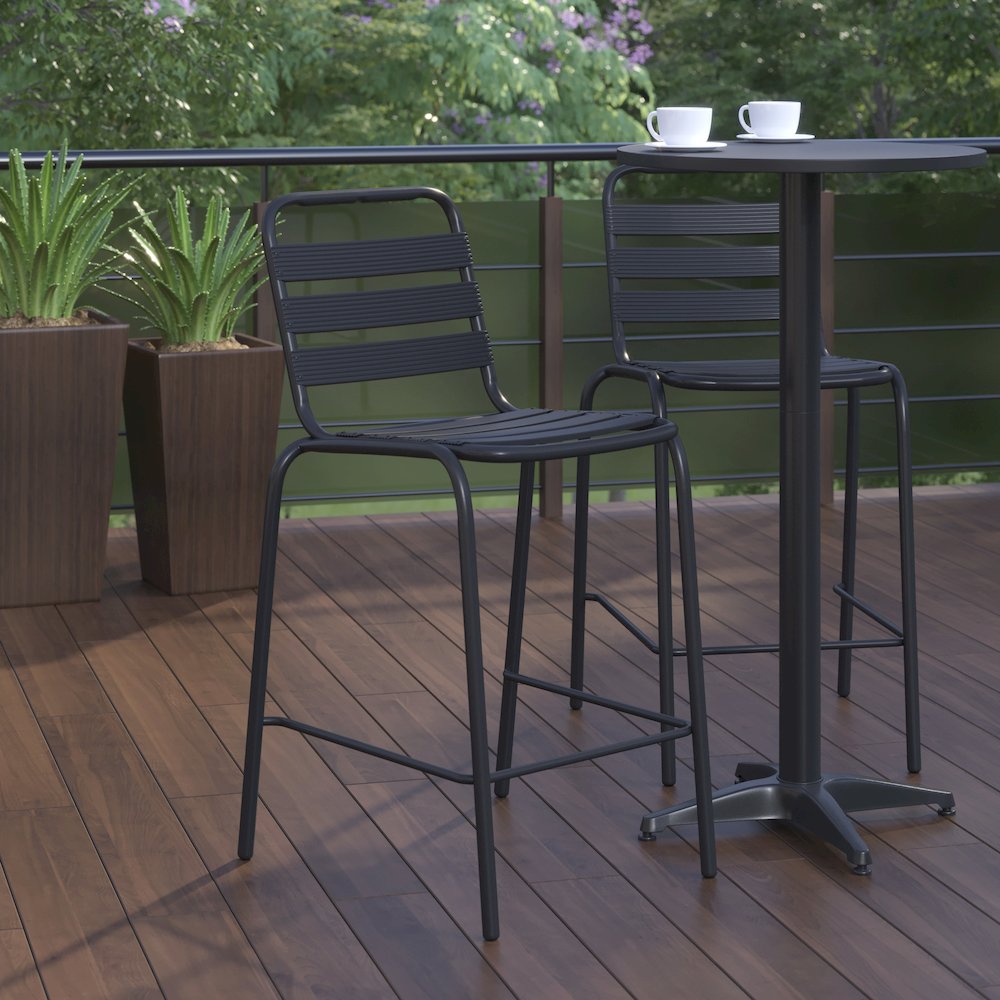 Contemporary Patio Stools for Indoor and Outdoor Use. Picture 7