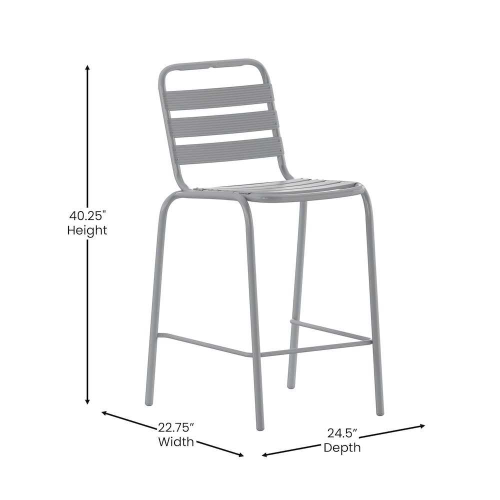Contemporary Patio Stools for Indoor and Outdoor Use. Picture 5