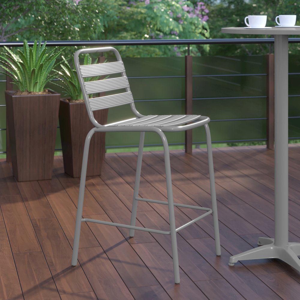 Contemporary Patio Stools for Indoor and Outdoor Use. Picture 7