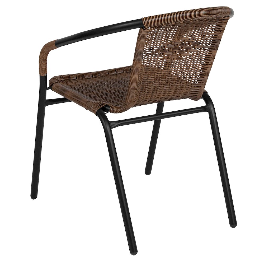 Set of 2 Contemporary Patio Chairs for Indoor and Outdoor Use. Picture 9