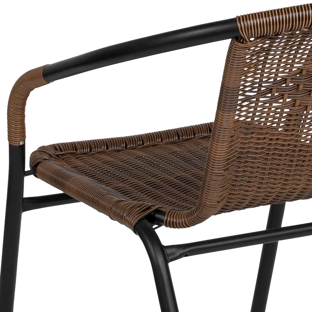 Set of 2 Contemporary Patio Chairs for Indoor and Outdoor Use. Picture 13