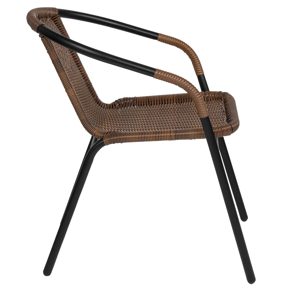 Set of 2 Contemporary Patio Chairs for Indoor and Outdoor Use. Picture 11
