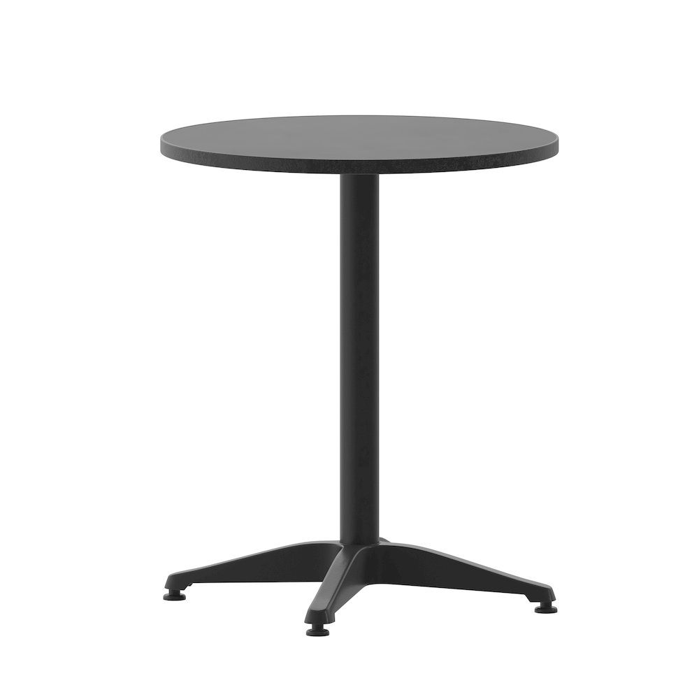 Round Patio Table for Restaurants, Banquet Halls and Dining Room. Picture 1