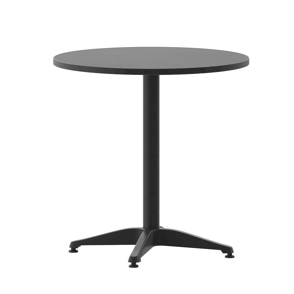 Round Patio Table for Restaurants, Banquet Halls and Dining Room. Picture 1
