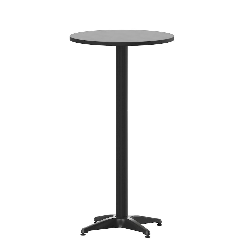 Round Bar Table for Indoor or Outdoor Use. Picture 1