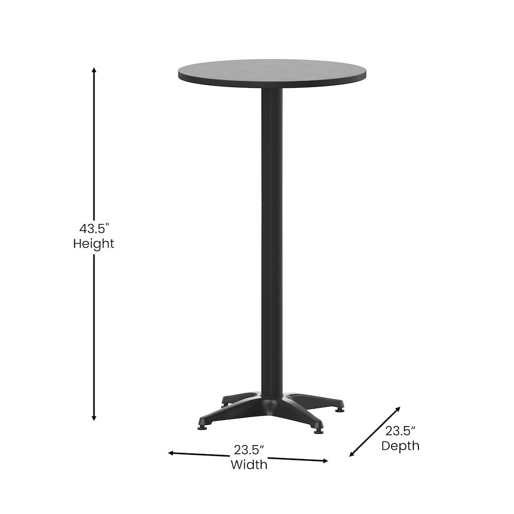 Round Bar Table for Indoor or Outdoor Use. Picture 5