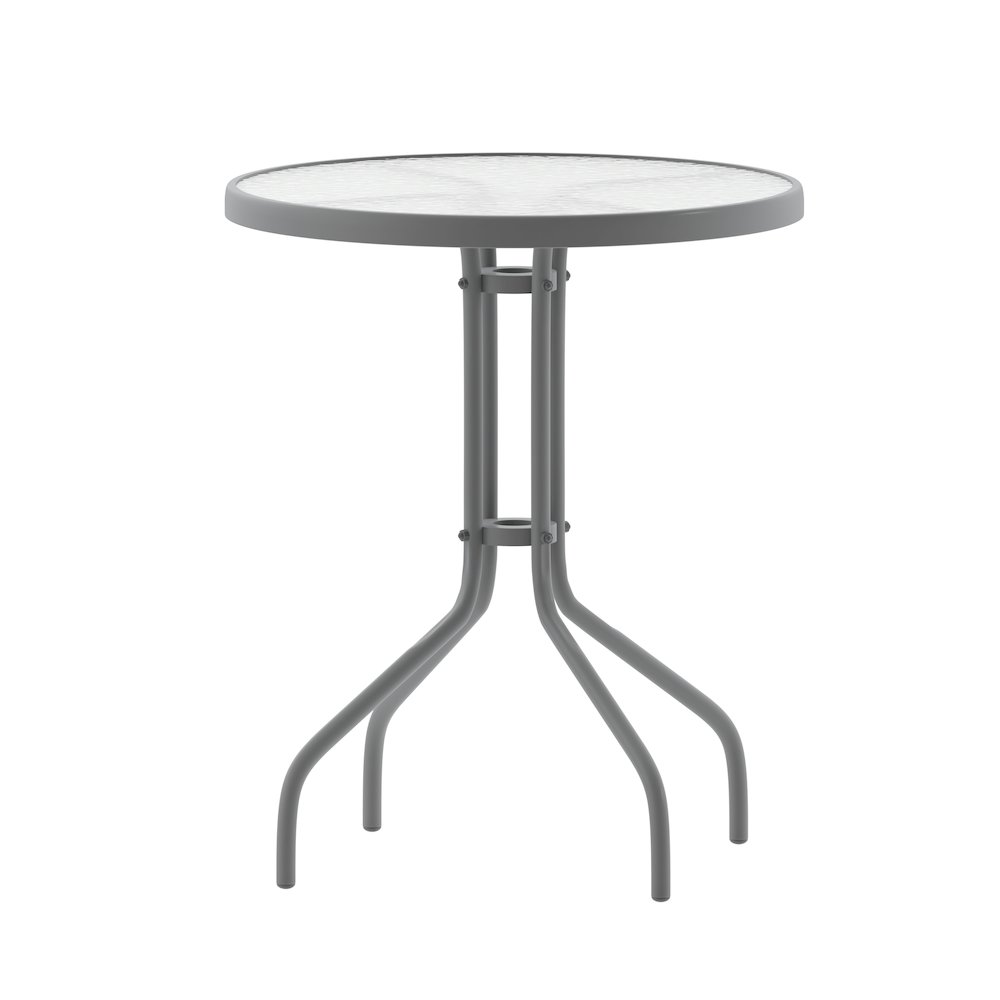 All Occasion Round Table Top with Base. Picture 1