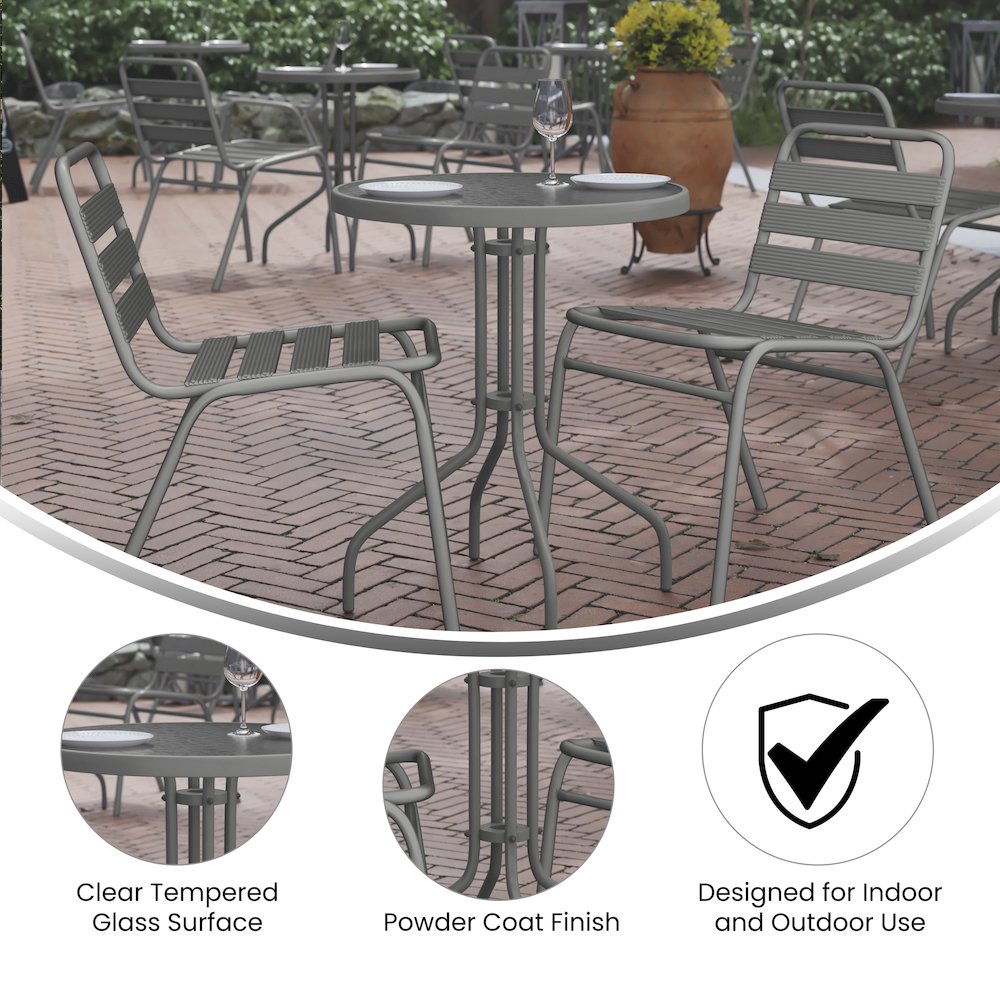 All Occasion Round Table Top with Base. Picture 4