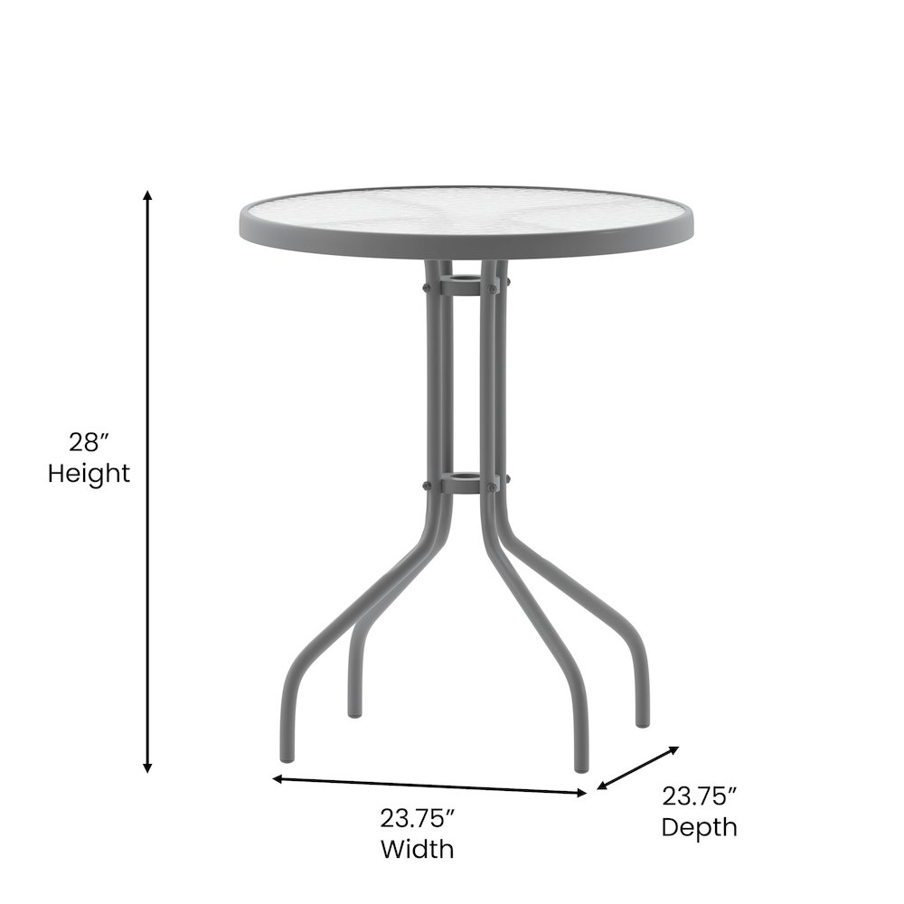 All Occasion Round Table Top with Base. Picture 5