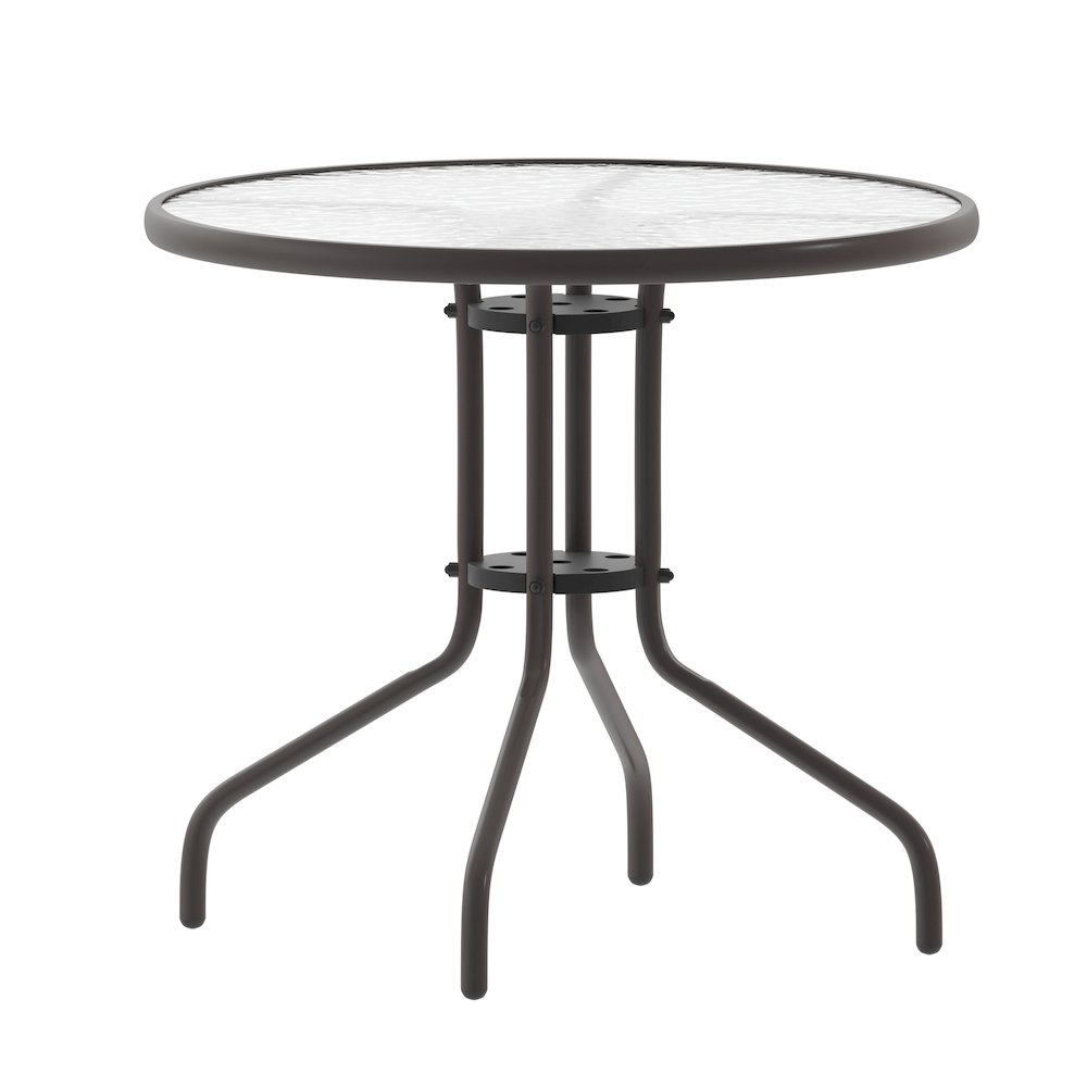 All Occasion Round Table Top with Base. Picture 1