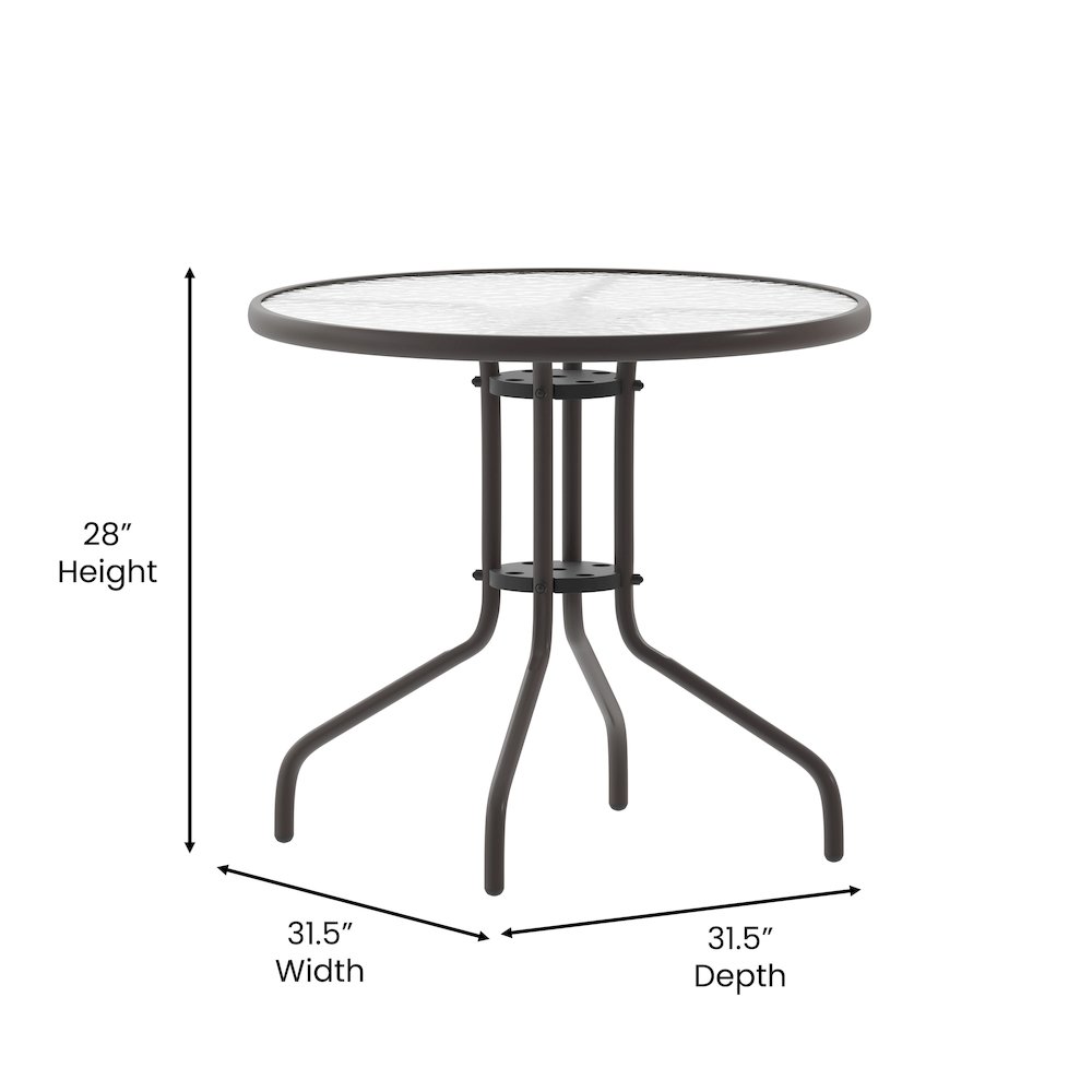 All Occasion Round Table Top with Base. Picture 5