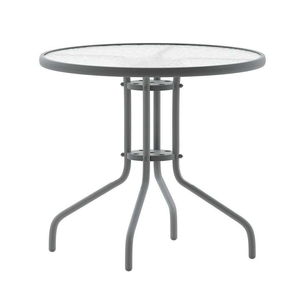 All Occasion Round Table Top with Base. Picture 1