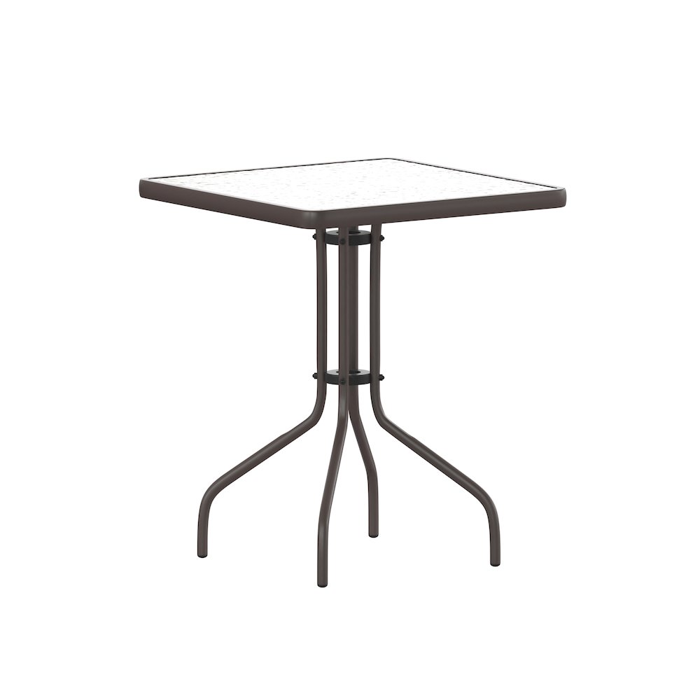 Square Patio Table for Restaurants, Banquet Halls and Dining Room. Picture 1