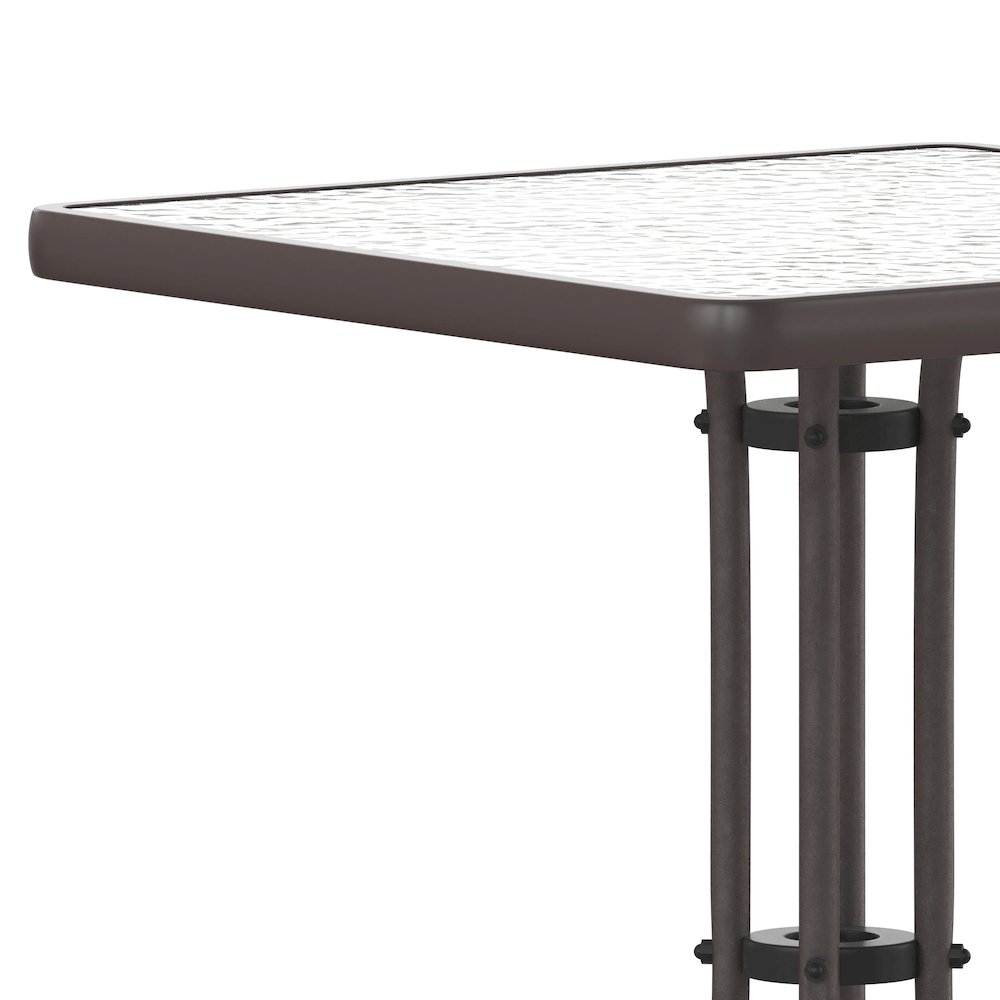 Square Patio Table for Restaurants, Banquet Halls and Dining Room. Picture 9
