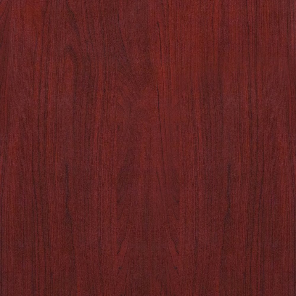 30" x 42" Rectangular High-Gloss Mahogany Resin Table Top with 2" Thick Edge. Picture 3