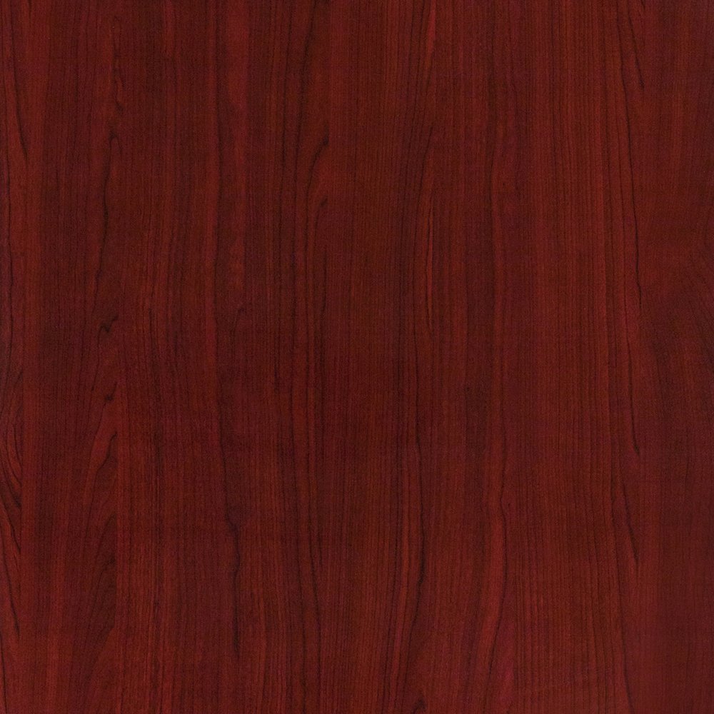30" x 48" Rectangular High-Gloss Mahogany Resin Table Top with 2" Thick Edge. Picture 3