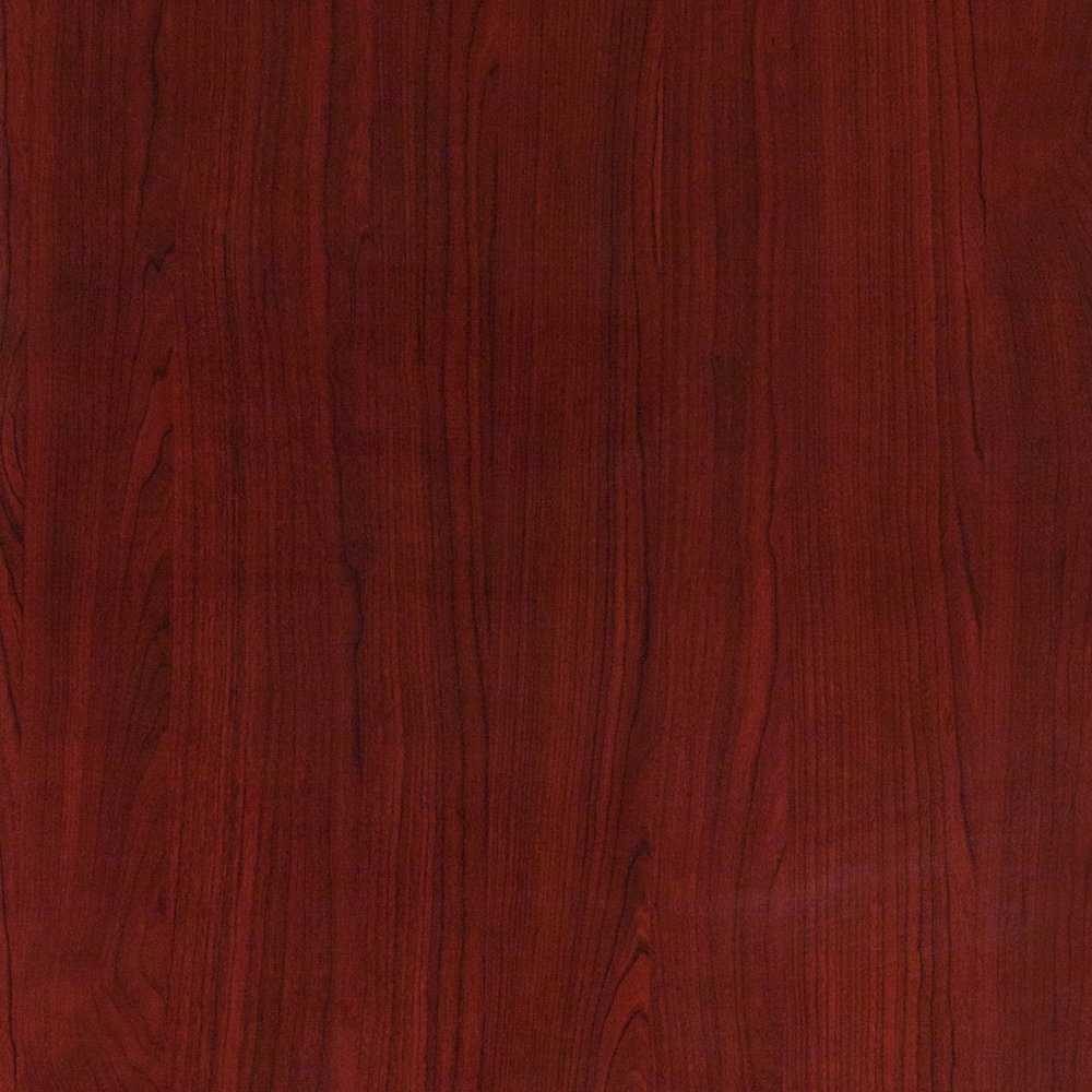 30" x 60" Rectangular High-Gloss Mahogany Resin Table Top with 2" Thick Edge. Picture 3