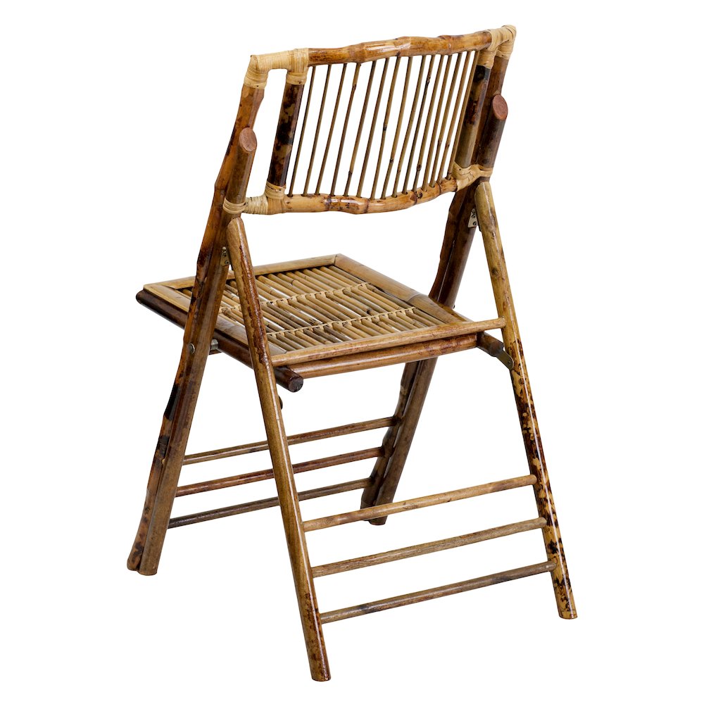 Bamboo Folding Chairs | Set of 2 Bamboo Wood Folding Chairs. Picture 12