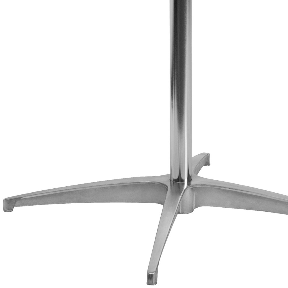 36'' Round Wood Cocktail Table with 30'' and 42'' Columns. Picture 10