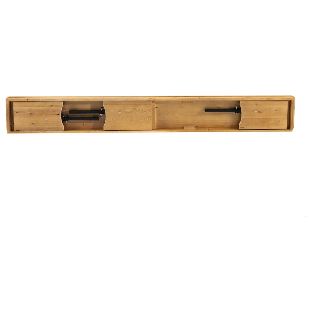 Farmhouse Style Folding Bench. Picture 9