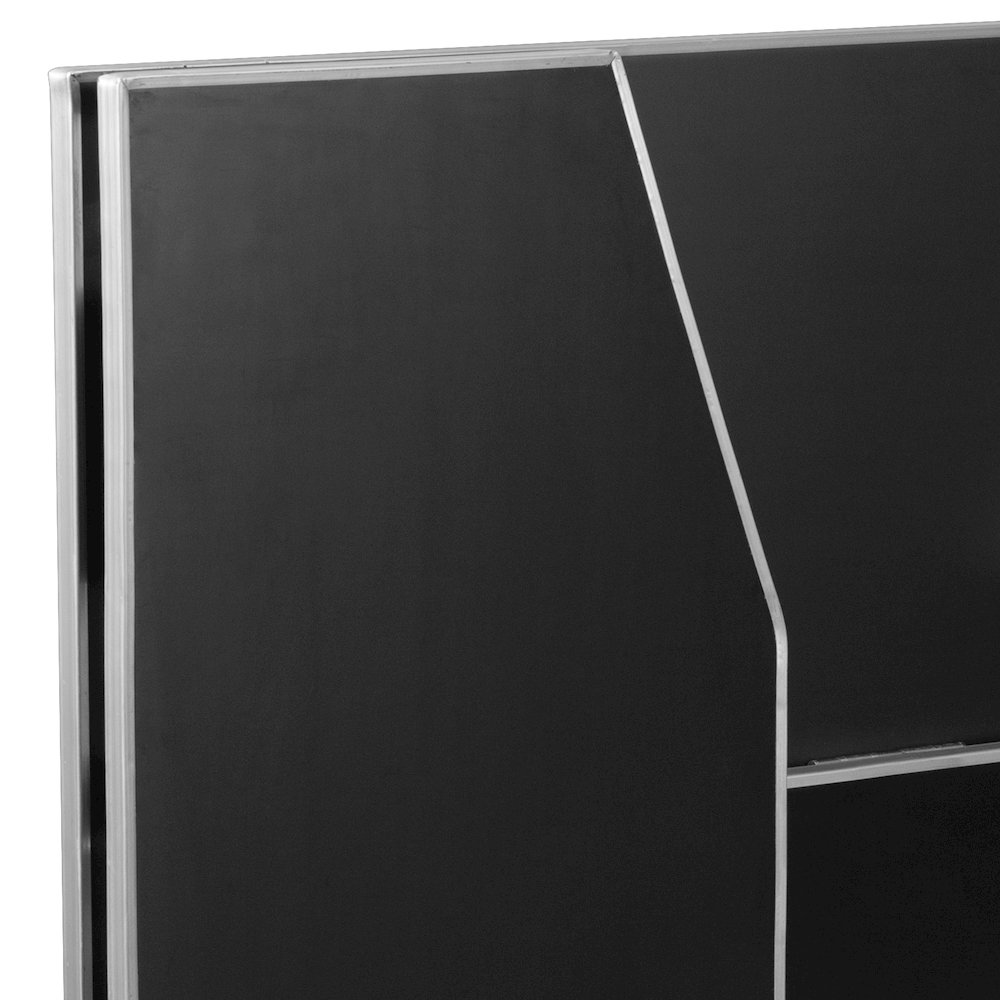 4' Black Laminate Foldable Bar - Portable Event Bar. Picture 11