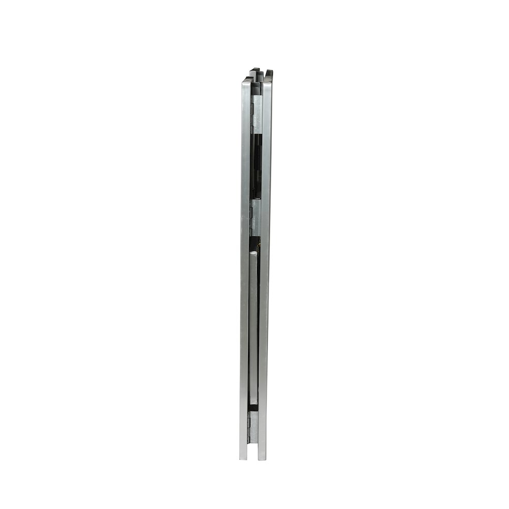 Amara 4' Slate Gray Laminate Foldable Bar - Portable Event Bar. Picture 13