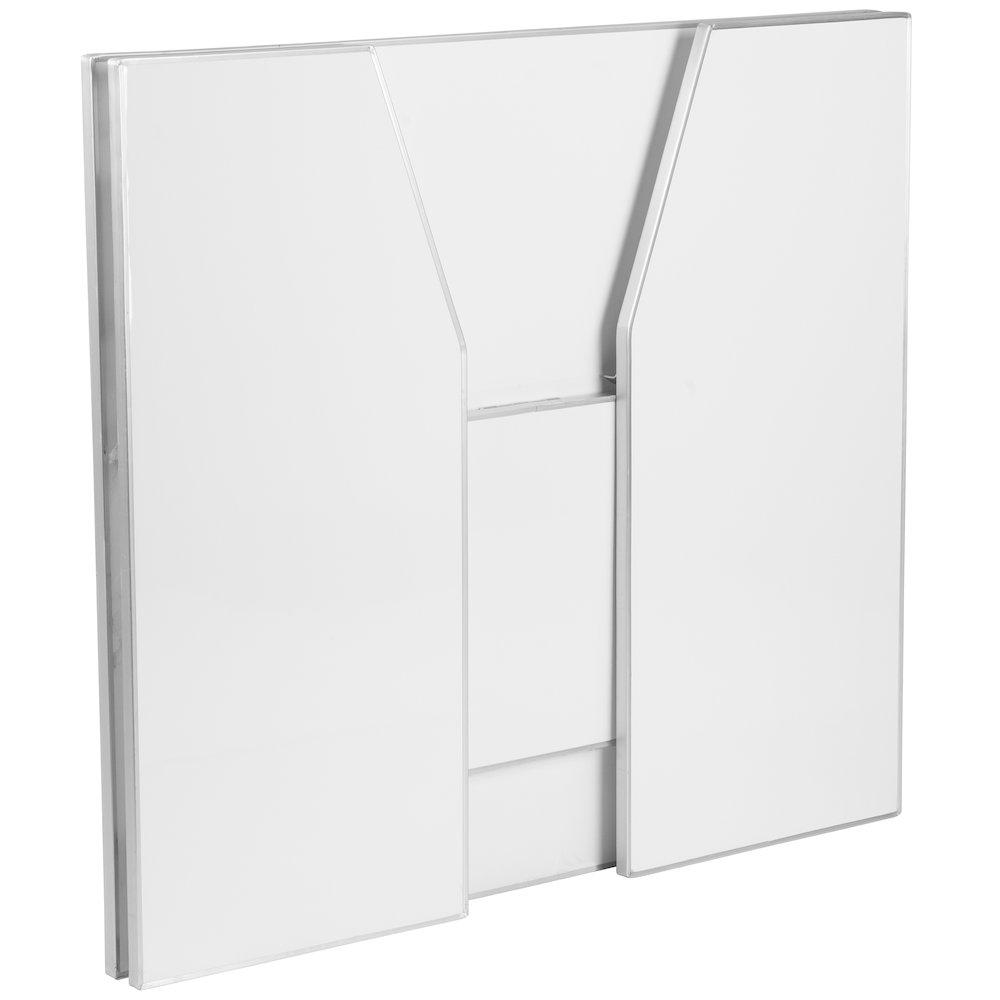 4' White Laminate Foldable Bar - Portable Event Bar. Picture 8