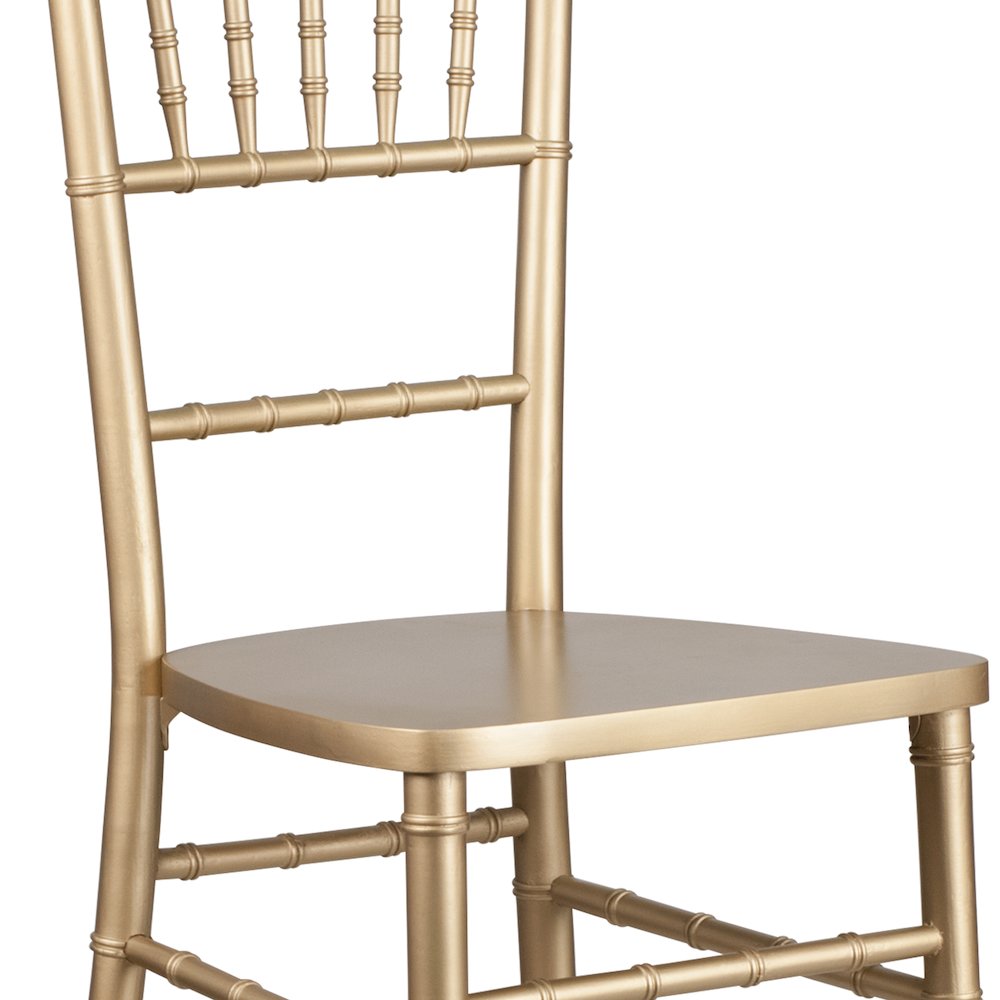 Gold Wood Chiavari Barstool. Picture 9