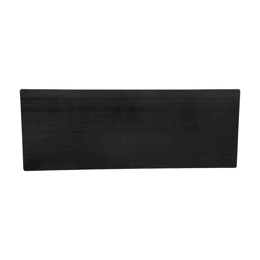 9'x 40" Rectangular Black Wash Farmhouse Folding Table,Antique Rustic Solid Pine. Picture 15