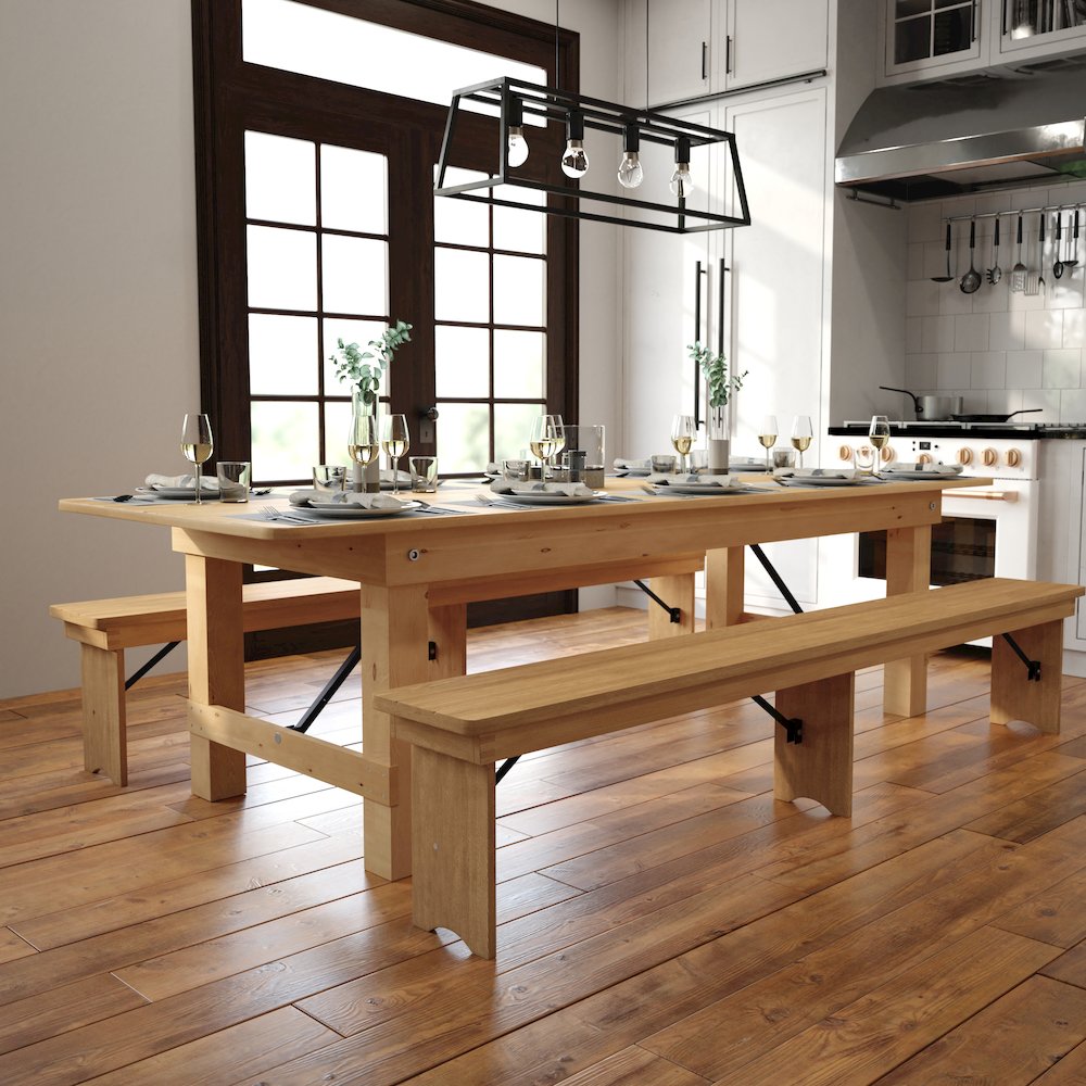 Farmhouse Dining Table. Picture 2