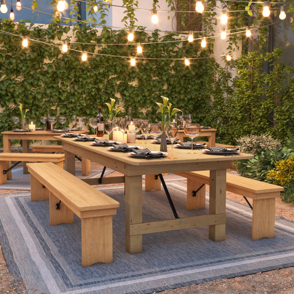 Farmhouse Dining Table. Picture 8