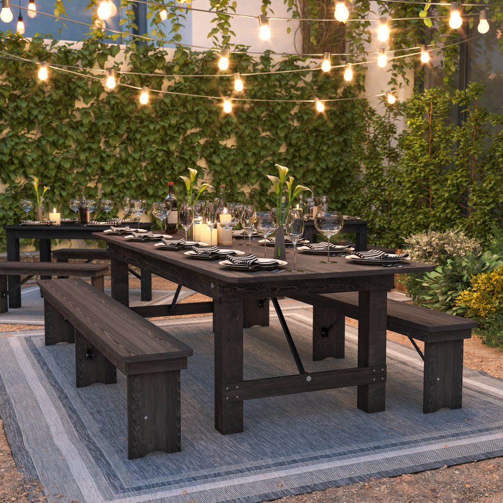 Farmhouse Dining Table. Picture 8