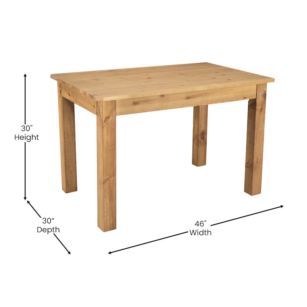 Farmhouse Dining Table. Picture 6