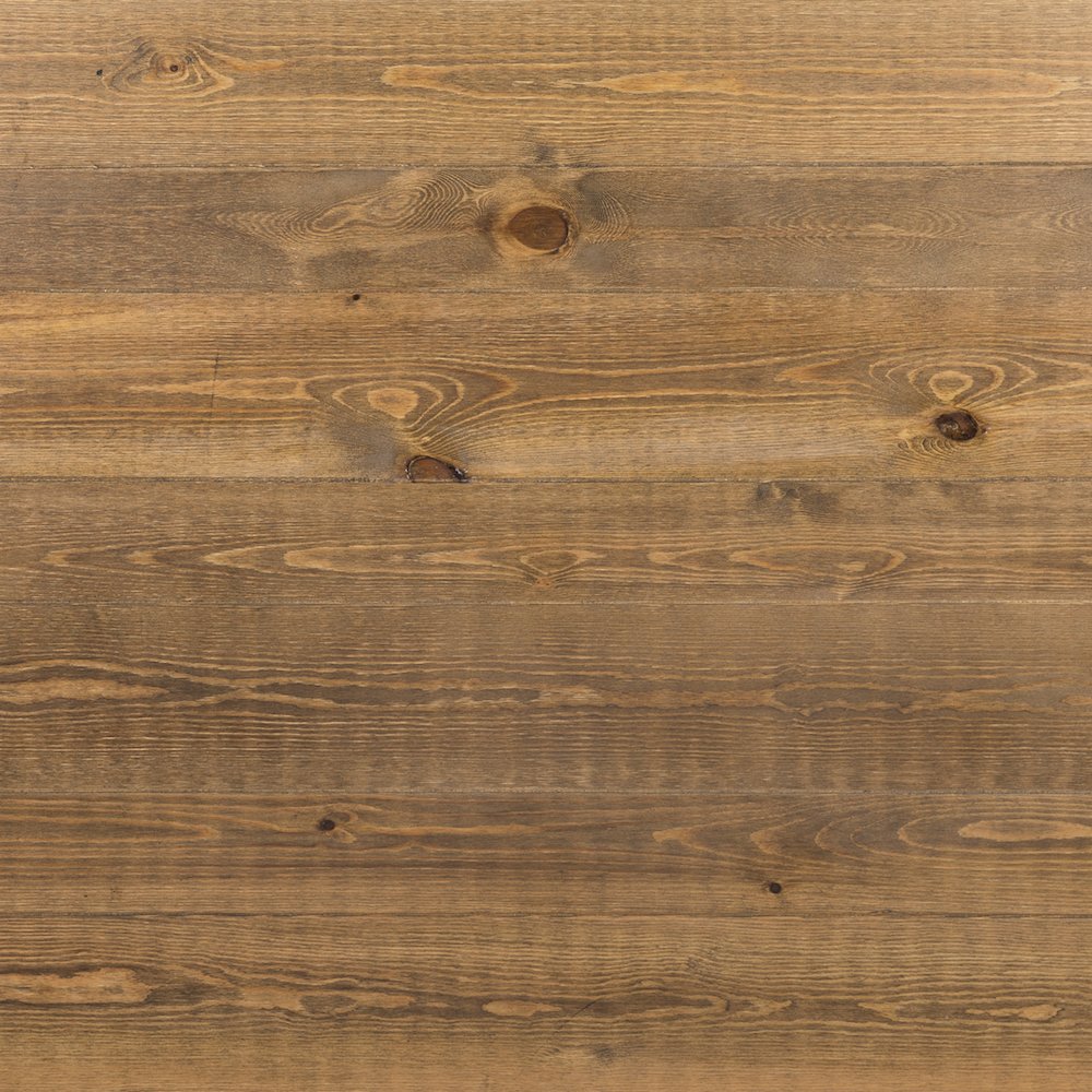 60" x 38" Rectangular Antique Rustic Solid Pine Farm Dining Table. Picture 15