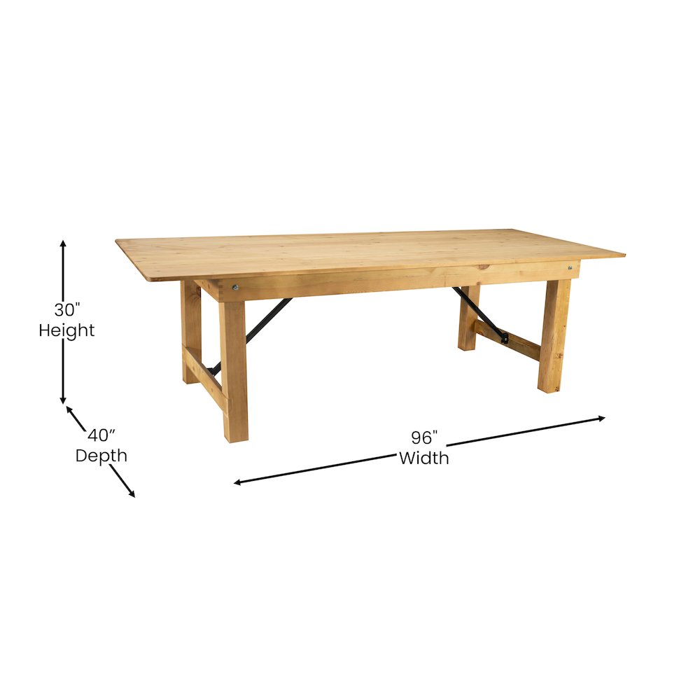 Farmhouse Dining Table. Picture 6