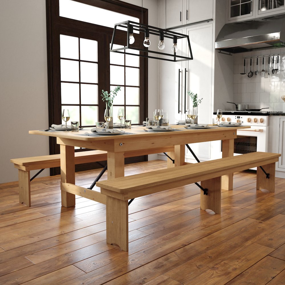Farmhouse Dining Table. Picture 2